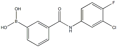N-(3-Chloro-4-fluorophenyl) 3-boronobenzamide