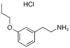 Molecular Structure of 1135289-15-4 ([2-(3-Propoxyphenyl)ethyl]amine hydrochloride)