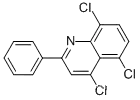 Molecular Structure of 1155602-48-4 (4,5,8-Trichloro-2-phenylquinoline)