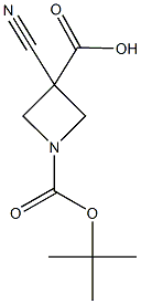 1-[(tert-butoxy)carbonyl]-3-cyanoazetidine-3-carboxylic acid