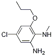 4-chloro-N1-methyl-6-propoxybenzene-1,2-diamine