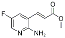 (E)-Methyl 3-(2-amino-5-fluoropyridin-3-yl)-acrylate
