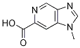 Molecular Structure of 1234014-36-8 (1-Methyl-1H-imidazo[4.5-c]pyridine-6-carboxylic Acid)