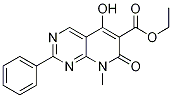 ethyl 5-hydroxy-8-methyl-7-oxo-2-phenyl-7,8-dihydropyrido[2,3-d]pyrimidine-6-carboxylate