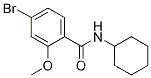 Molecular Structure of 1257665-02-3 (4-Bromo-N-cyclohexyl-2-methoxybenzamide)