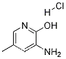 Molecular Structure of 1257665-07-8 (3-Amino-5-methylpyridin-2-ol hydrochloride)