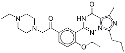 Molecular Structure of 1261351-28-3 (Vardenafil Acetyl Analogue)