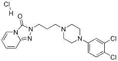 2-[3-[4-(3,4-Dichlorophenyl)-1-piperazinyl]propyl]-1,2,4-triazolo[4,3-a]pyridin-3(2H)-one Hydrochloride
