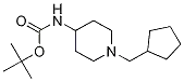 Molecular Structure of 1286274-37-0 ((1-Cyclopentylmethyl-piperidin-4-yl)-carbamic acid tert-butyl ester)