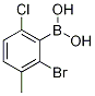 2-Bromo-3-methyl-6-chlorophenylboronic acid