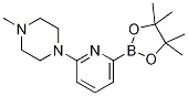 1-methyl-4-[6-(4,4,5,5-tetramethyl-1,3,2-dioxaborolan-2-yl)-2-pyridinyl]Piperazine