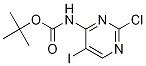 tert-butyl 2-chloro-5-iodopyriMidin-4-ylcarbaMate