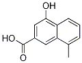 4-hydroxy-8-methyl-naphthalene-2-carboxylic acid