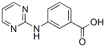 Molecular Structure of 198195-06-1 (Benzoic acid, 3-(2-pyrimidinylamino)- (9CI))