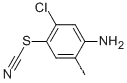 Molecular Structure of 23530-69-0 (5-Chloro-2-methyl-4-thiocyanatoaniline)