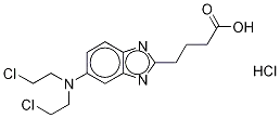 Molecular Structure of 31349-38-9 (DesMethyl BendaMustine Hydrochloride)