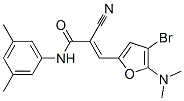 2-Propenamide,  3-[4-bromo-5-(dimethylamino)-2-furanyl]-2-cyano-N-(3,5-dimethylphenyl)-
