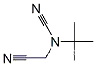 Molecular Structure of 515-77-5 ((Cyanomethyl)(1,1-dimethylethyl)cyanamide)