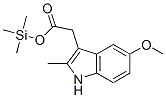 Molecular Structure of 54833-72-6 (5-Methoxy-2-methyl-1H-indole-3-acetic acid trimethylsilyl ester)