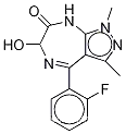 Molecular Structure of 55199-56-9 (6-Hydroxy-8-deMethylzolazepaM)
