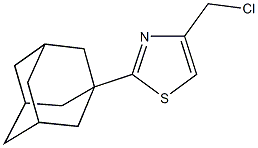 2-(1-adamantyl)-4-(chloromethyl)-1,3-thiazole(SALTDATA: FREE)