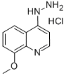 4-Hydrazino-8-methoxyquinoline hydrochloride