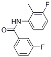 Molecular Structure of 697229-73-5 (Benzamide, 3-fluoro-N-(3-fluoro-2-methylphenyl)- (9CI))