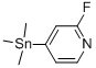 2-Fluoro-4-(trimethylstannyl)pyridine