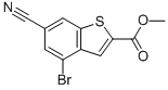 methyl 4-bromo-6-cyano-benzothiophene-2-carboxylate