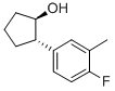 trans-2-(4-Fluoro-3-methylphenyl)cyclopentanol