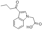 Molecular Structure of 892676-98-1 ((3-butanoyl-1H-indol-1-yl)acetic acid)