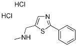 N-methyl-1-(2-phenyl-1,3-thiazol-5-yl)methanamine(SALTDATA: 0.6(COOH)2CH2)