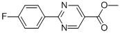2-(4-Fluorophenyl)pyrimidine-5-carboxylic acid methyl ester