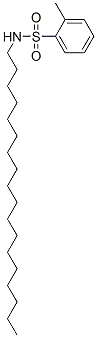 Molecular Structure of 100678-01-1 (N-Octadecyl-2-toluenesulfonamide)