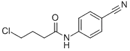 Molecular Structure of 1016674-12-6 (4-chloro-N-(4-cyanophenyl)butanamide)