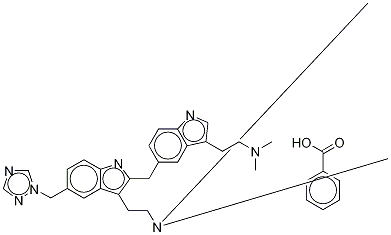 2-[[3-[2-(dimethylamino)ethyl]-1H-indol-5-yl]methyl] Rizatriptan Benzoate