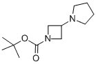 Molecular Structure of 1019008-21-9 (1-(1''-BOC-AZETIDIN-3''-YL)PYRROLIDINE)