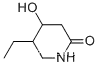 Molecular Structure of 102014-75-5 (5-Ethyl-4-hydroxypiperidin-2-one)
