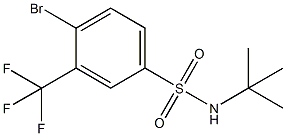 4-Bromo-N-(tert-butyl)-3-(trifluoromethyl)-benzenesulfonamide