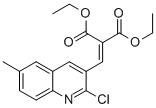 2-Chloro-6-methyl-3-(2,2-diethoxycarbonyl)vinylquinoline