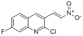 E-2-Chloro-7-fluoro-3-(2-nitro)vinylquinoline