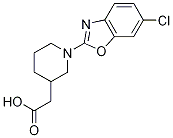 [1-(6-chloro-1,3-benzoxazol-2-yl)piperidin-3-yl]acetic acid