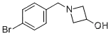 Molecular Structure of 1054483-33-8 (1-(4-BROMOBENZYL)AZETIDIN-3-OL)