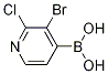 3-Bromo-2-chloropyridine-4-boronic acid