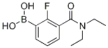 3-(Diethylcarbamoyl)-2-fluorophenylboronic acid