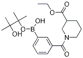 3-[3-(ETHOXYCARBONYL)PIPERIDINE-1-CARBONYL]BENZENEBORONIC ACID PINACOL ESTER