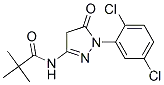 Molecular Structure of 111672-81-2 (N-[1-(2,5-Dichlorophenyl)-5-oxo-4,5-dihydro-1H-pyrazol-3-yl]-2,2-dimethylpropionamide)