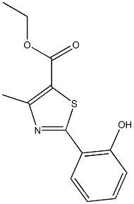 2-(2-Hydroxyphenyl)-4-methyl-5-thiazolecarboxylic acid ethyl ester