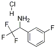 3-Fluoro-alpha-(trifluoromethyl)benzenemethanamine hydrochloride