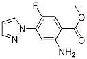 Methyl 2-AMino-5-fluoro-4-(1-pyrazolyl)benzoate